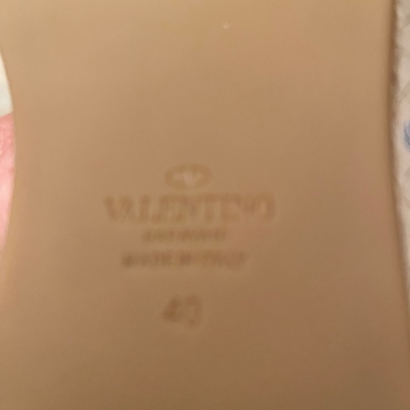 Valentino Garavani Rockstud Espadrille Sandal BLK - Picture 6 of 7